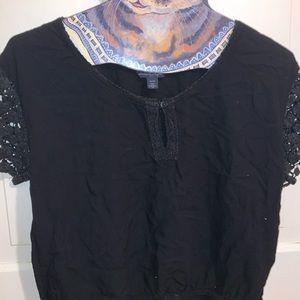 💧american eagle crop top